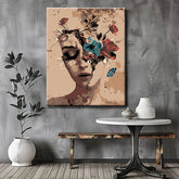 Paint by Numbers Broken Beauty